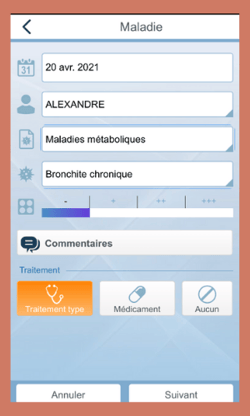 Saisie rapide de votre cahier sanitaire