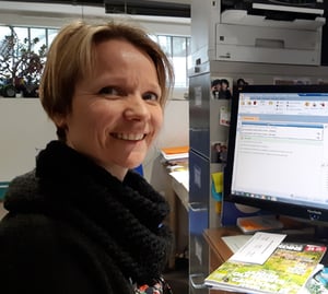 Nathalie Bélanger, utilisatrice ISAPAYE passée au BSE avec ePaie