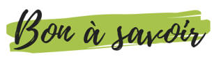 Bon à savoir