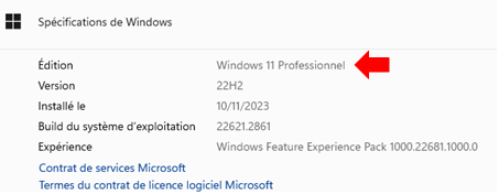 ISAGRI - spécifications de Windows - 0124