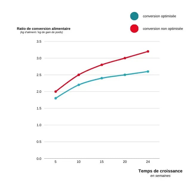 Ratio conversion alimentaire