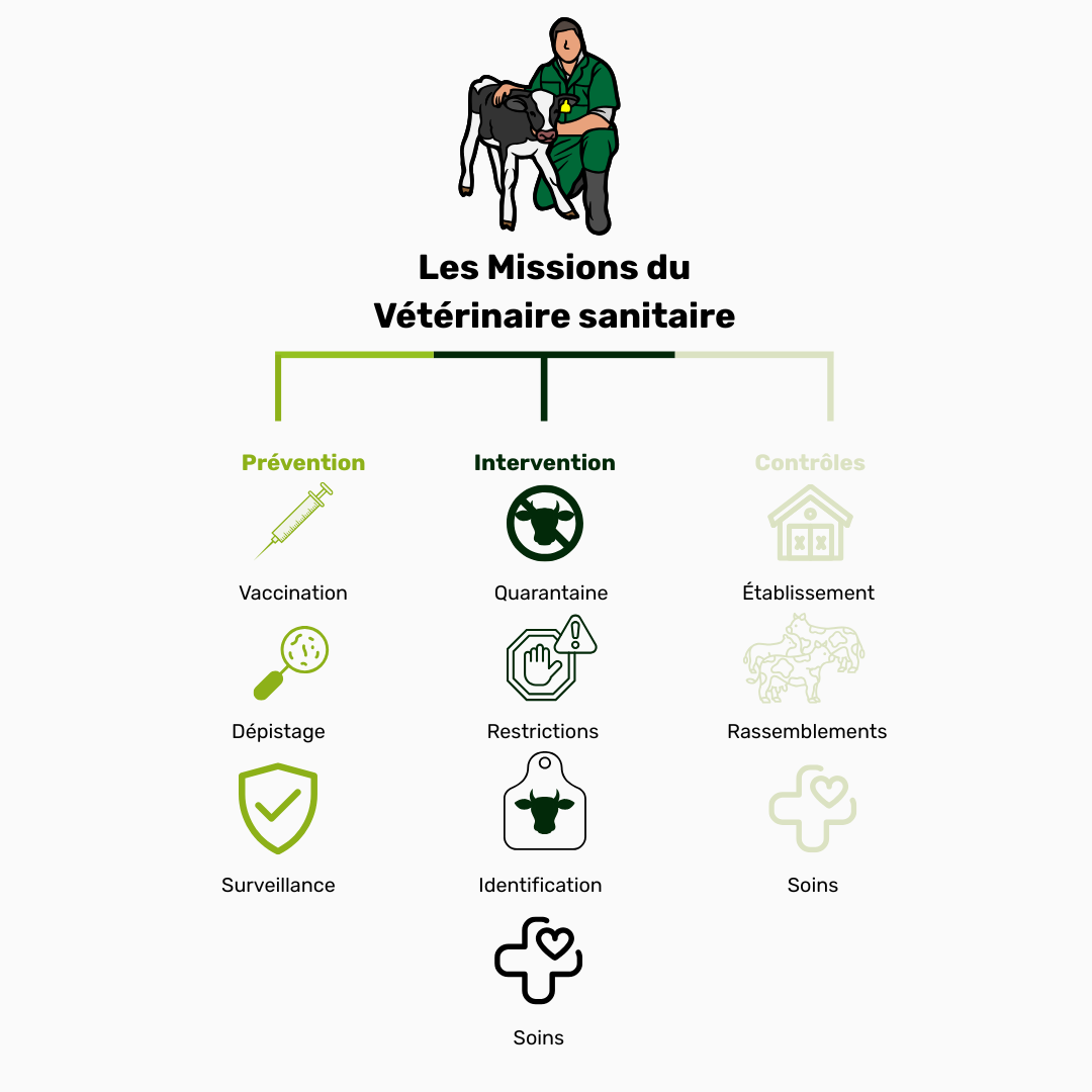 Les missions du vétérinaire sanitaire