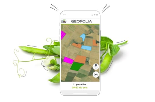 Je gagne du temps pour saisir les interventions faites dans mes parcelles avec ma solution Geofolia