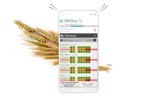 Je sécurise et augmente mon revenu d’agriculteur avec la solution Météus en en traitant moins mais mieux les parcelles de mon exploitation