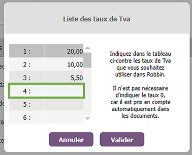 ROBBIN_TVA_parametres_saisie