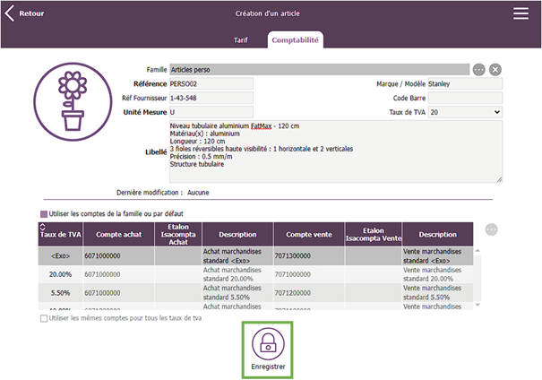 ROBBIN_creer_article_enregistrer