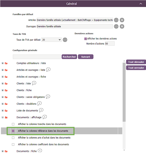 ROBBIN_personnaliser_liste_doc_parametres_general_config