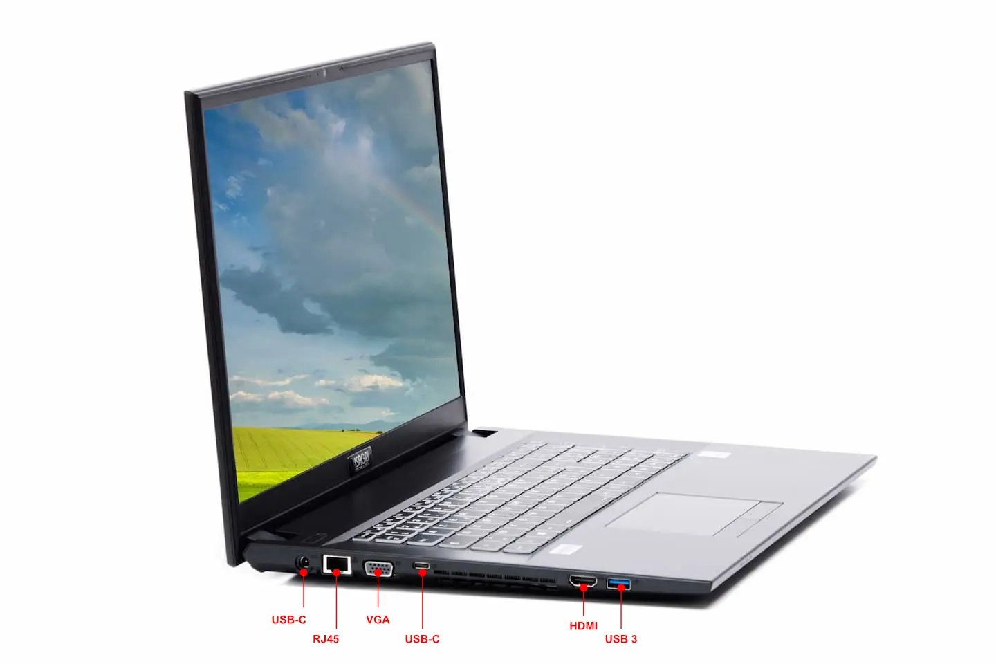 un pc portable avec grand ecran