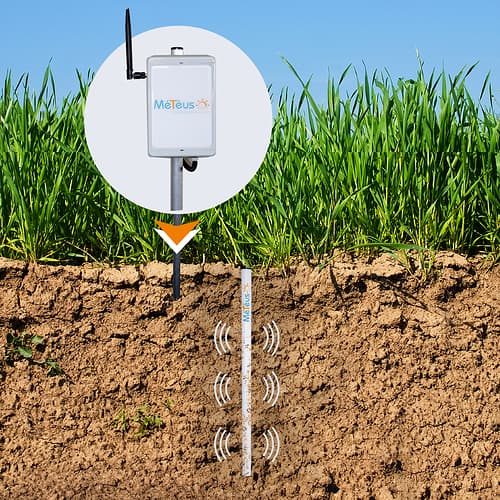 Sonde Capacitive pour piloter l'irrigation - Météus - ISAGRI