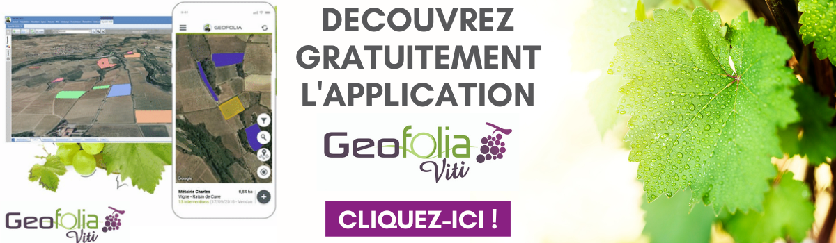 Découvrez gratuitement l'application Geofolia Viti