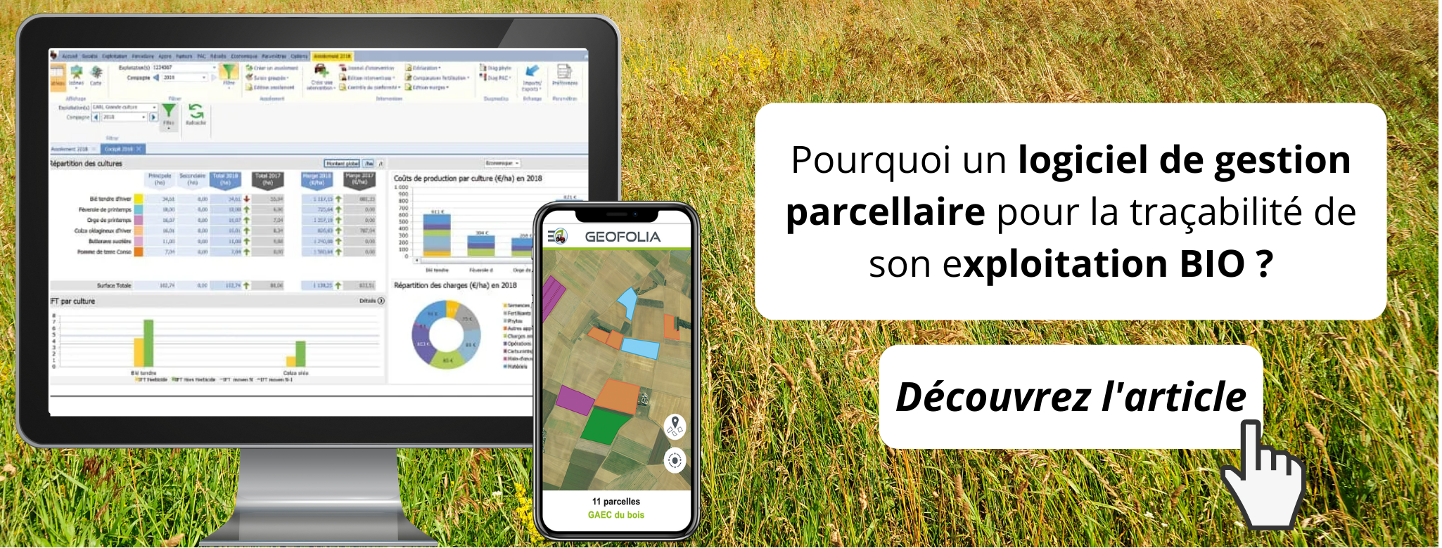 Pourquoi un logiciel de gestion parcellaire pour la traçabilité de mon exploitation BIO